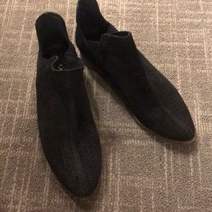 Vince Camuto black booties